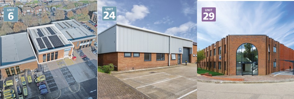 Three units available at Barwell Business Park